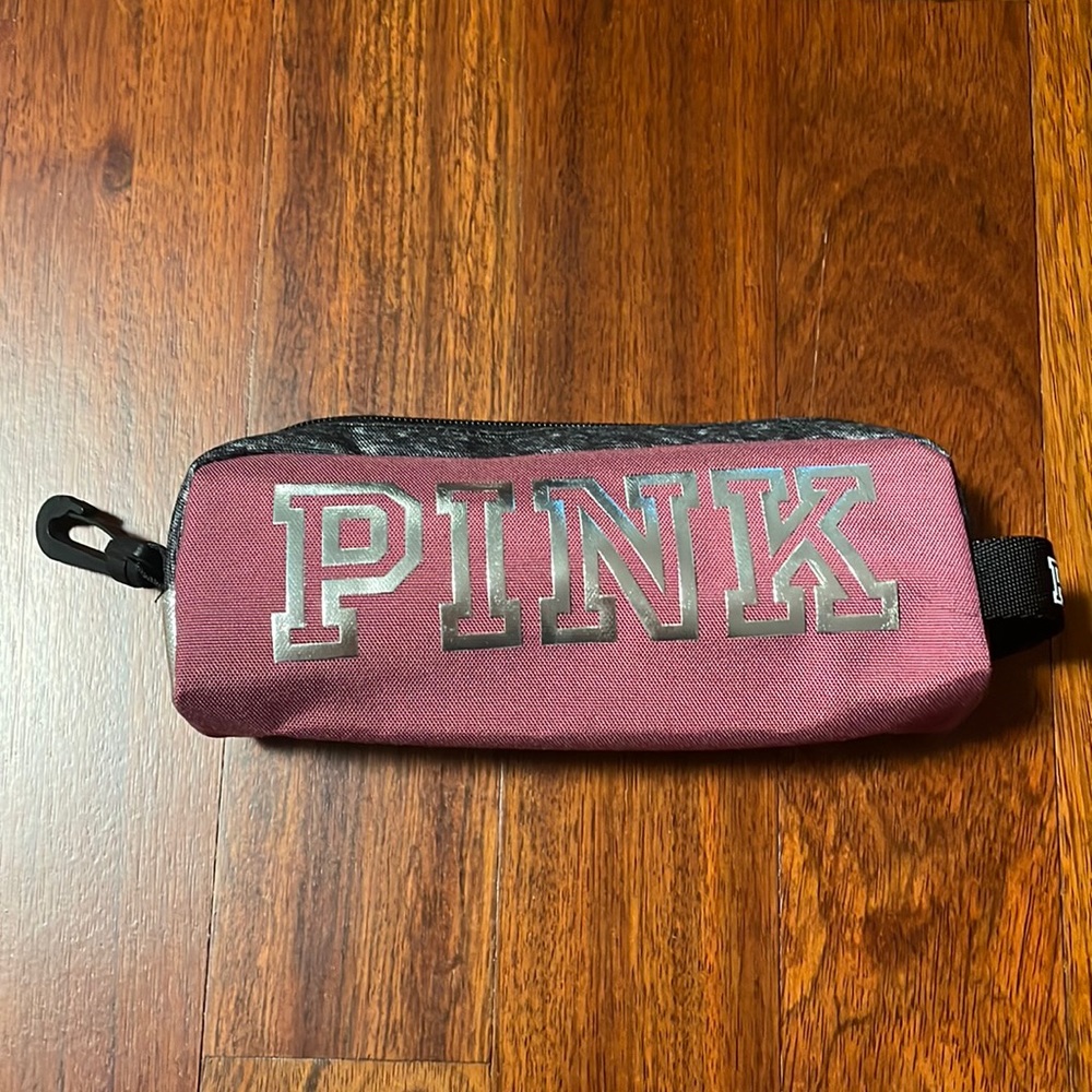 Pink mini makeup/pencil case